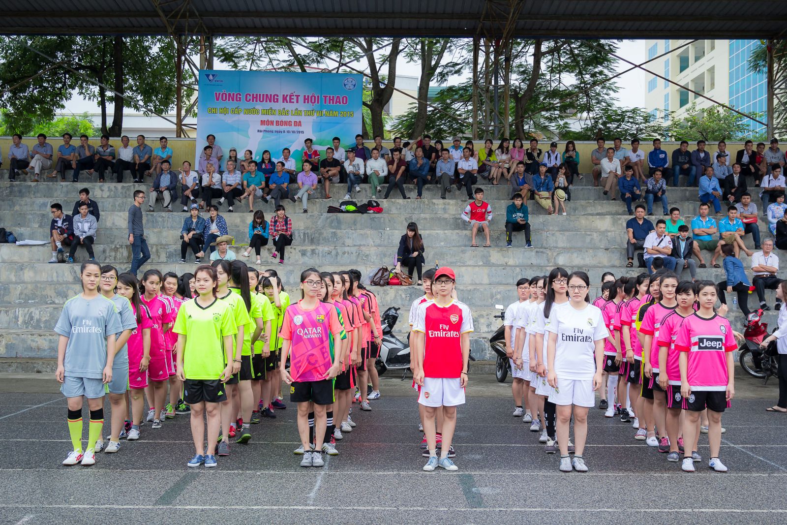 Khai mạc Giải bóng đá Nữ sinh viên Đại học Hàng hải năm 2015 - ảnh 5