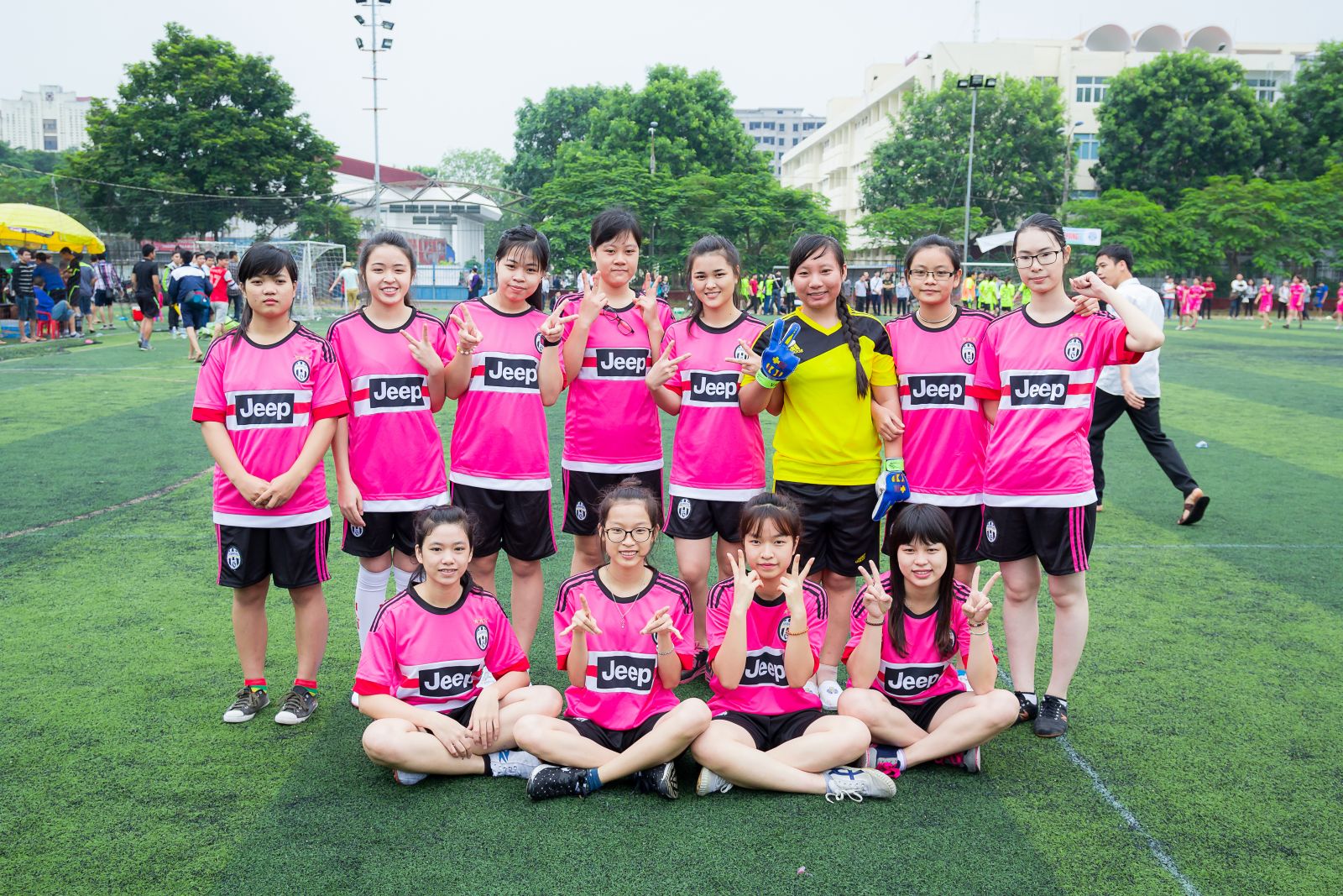 Khai mạc Giải bóng đá Nữ sinh viên Đại học Hàng hải năm 2015 - ảnh 6