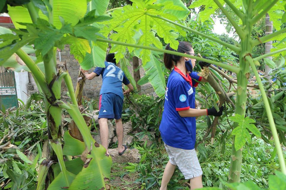 Chiến dịch mùa hè xanh 2015 tại xã Lại Xuân, Huyện Thủy Nguyên - ảnh 2